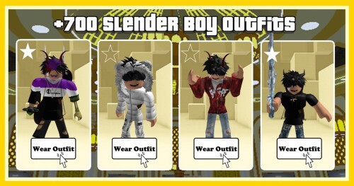 [Boy] +700 CNP Slender Outfits