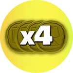 4x Coins PER ROUND