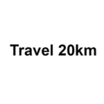 Travel 20km
