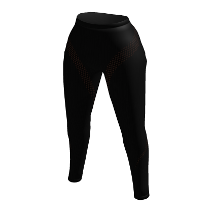 Leggings Y2K Mesh Baddie Gym Pants Black