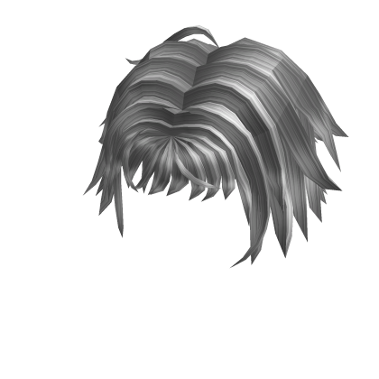 Silver Wavy Fringe  Roblox item