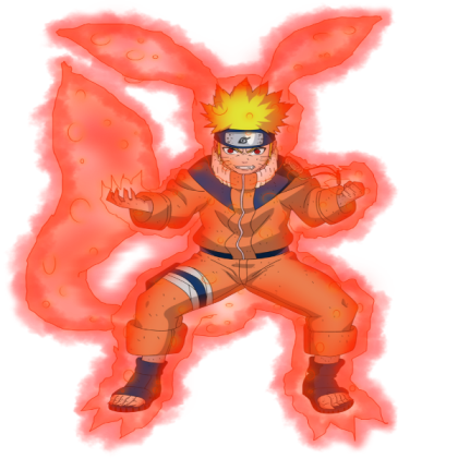 Naruto Nine Tailed Mode Roblox decal