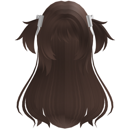 ♡ magical half-up pigtail hair in brown