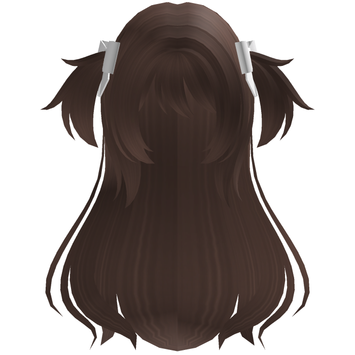 ♡ magical half-up pigtail hair in brown
