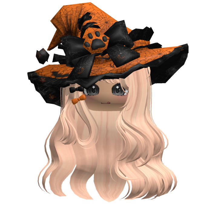 Blonde Kawaii Witch Halloween Hair