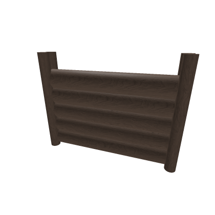 wooden barricade