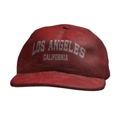 Y2K Distressed Cap Red | Roblox Item - Rolimon's