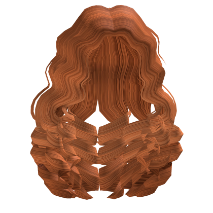 Ginger Curly Hair of the Queen Mother Roblox item