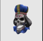 Handsome skeleton head