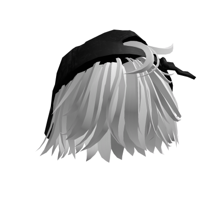White Messy Hair With Y2K Cap thumbnail