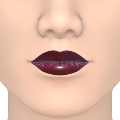 very dark red lipstick thumbnail