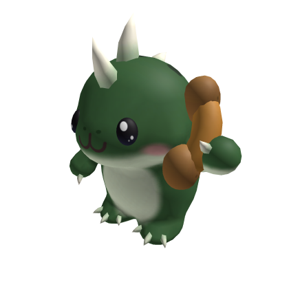 Green Dinosaur Cute Plushie With Phone Matching