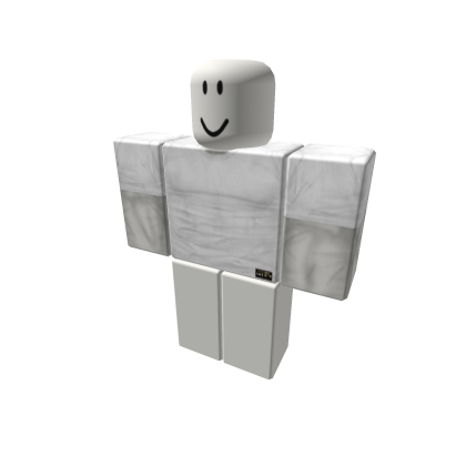Realistic White Tee Shirt w Muscles Ripped