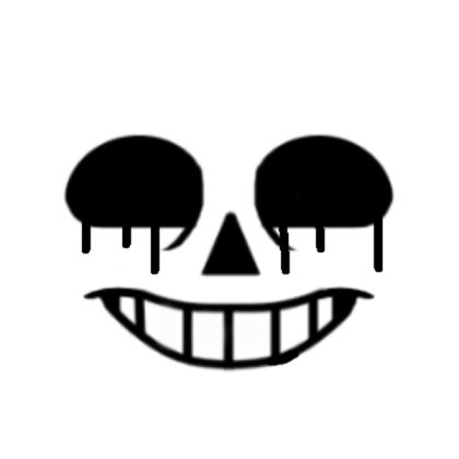 killer  sans face Roblox decal