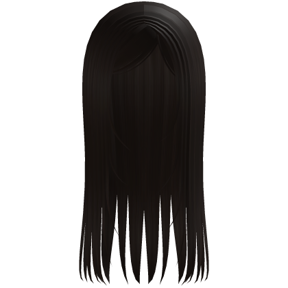 ⸸ long goth emo wispy moe hair in brown