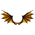Fly Golden Demonic Wings🥇