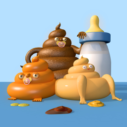 Ethan loves poop
