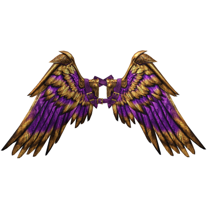 [PBR] Purple & Gold Icarus Wings [Addon]