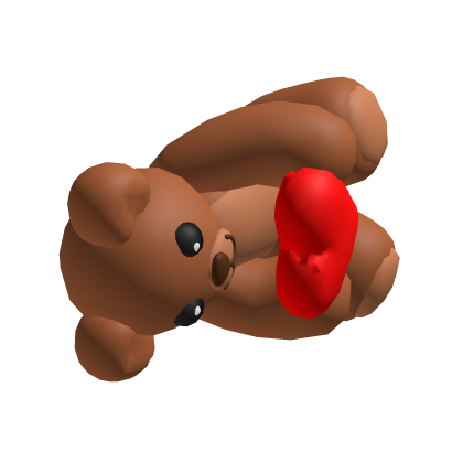 Holdable/Handheld Valentines Teddy Bear thumbnail