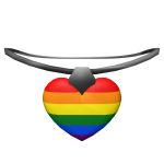 Pride Heart Necklace