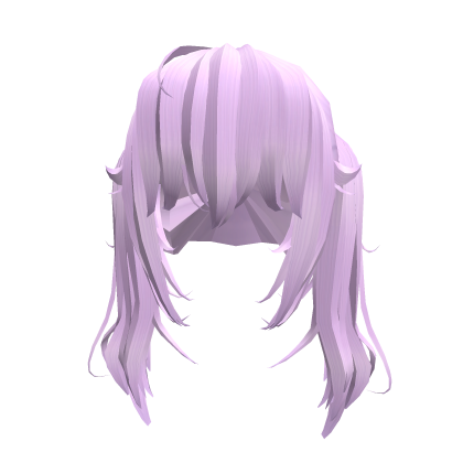 Long Messy Dolly Twintails - Light Purple Roblox item