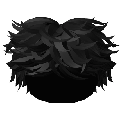 Black Messy Hair