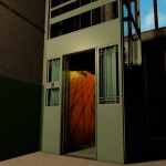 Neighborhood with elevators - Tbilisi, Georgia