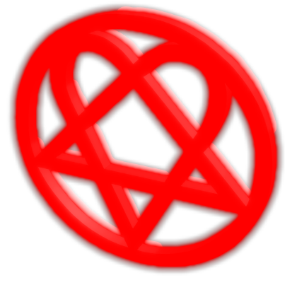 Glow Emissive Heartagram