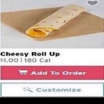 Cheesy Roll Up