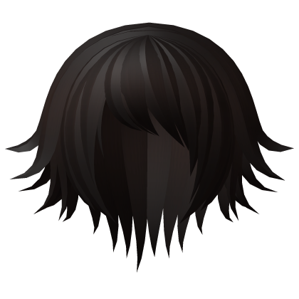 goth vampire bob hair dark brown