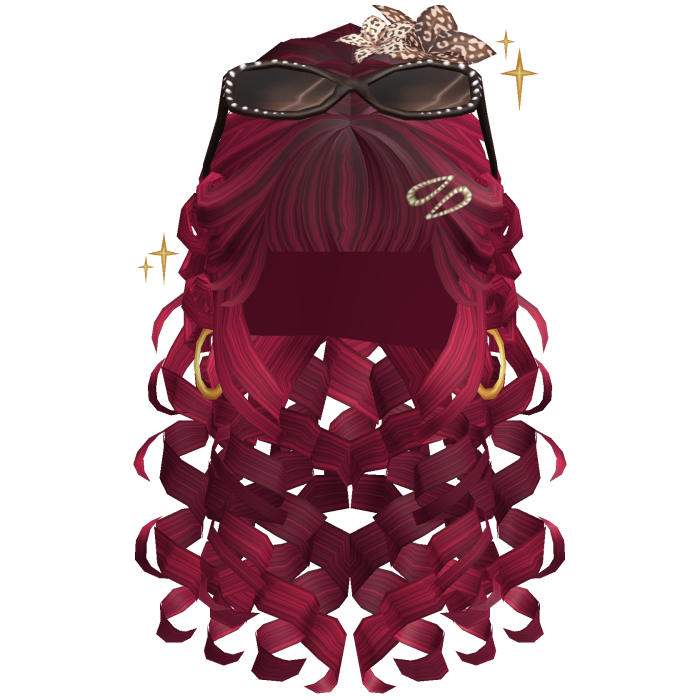 Pink Y2K Layered Curly Pigtails Hair