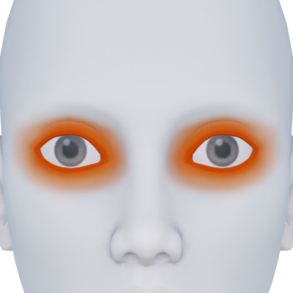 Neon Glowing Orange Eyes