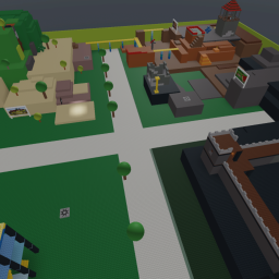 crossroad with superadmin head admin