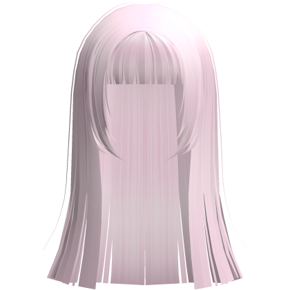 sweet shoujo doll straight long hime pastel pink