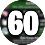 60 Badges Obtained
