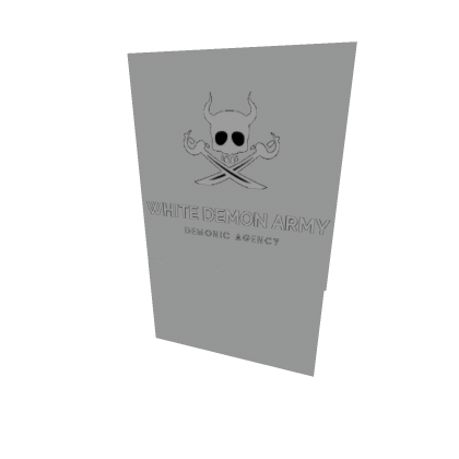Poster White Demon Army