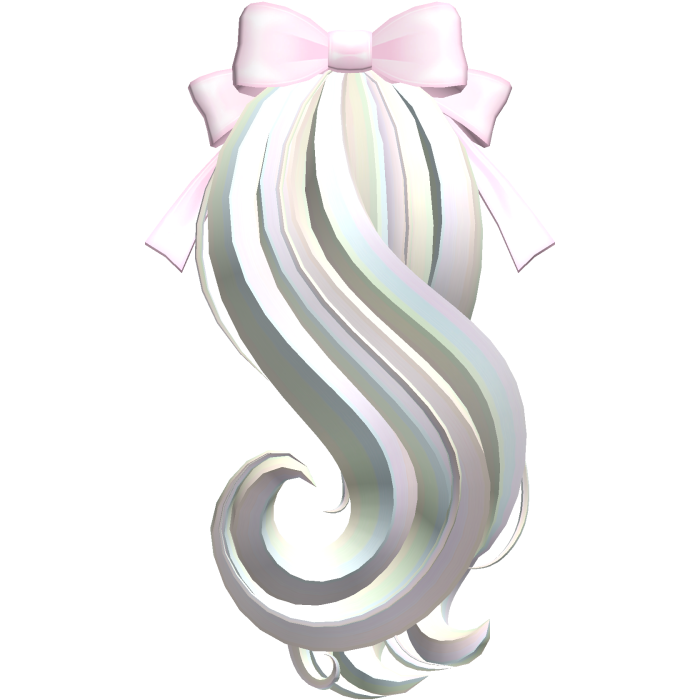 ♡ Kawaii Fluffy Long Rainbow Moe Unicorn Tail
