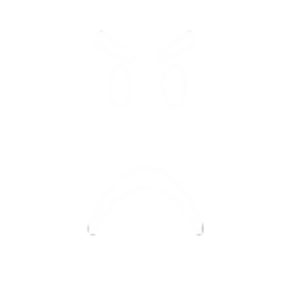 White Angry Face Roblox decal