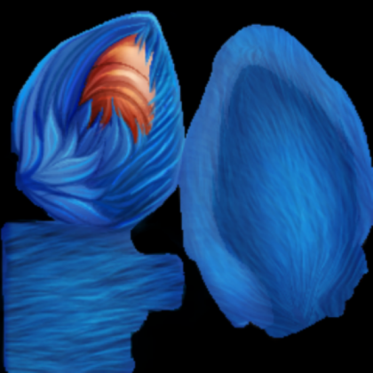 ROBLOXIAN HIGHSCHOOL BLUE HIPSTER AJ'S EARS SONIC Roblox decal