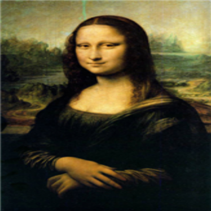 The Mona Lisa - A Painting By Vincent Van Gogh Roblox decal