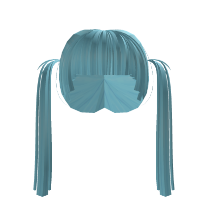 Kawaii Alt Punk / Emo Twintails in Blue Roblox item