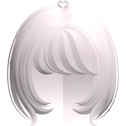 ꒰ ୨୧ ꒱ cute fluffy bob with heart in pink