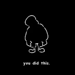 you did this. icon