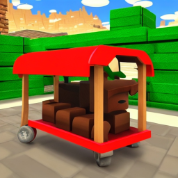 Cart Ride Into A Blender