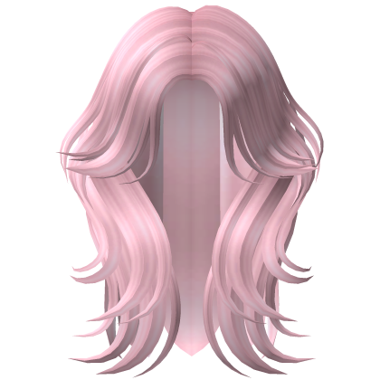 Popstar Messy Girl Hair (pink) Roblox item