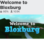 welcome to bloxburg Xx