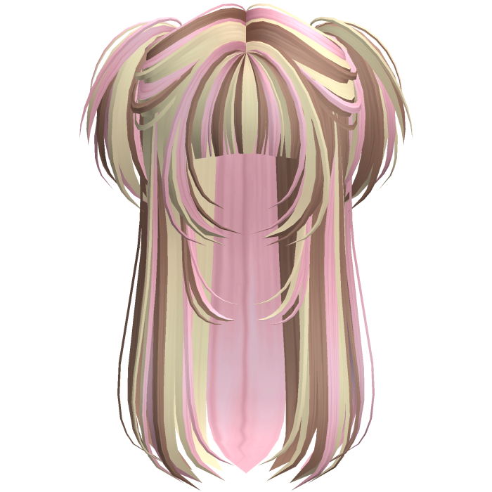 Vamp Long Straight Pigtails Neapolitan