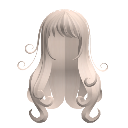 ʚ♡ɞ puppy girl swirly light blonde hair  Roblox item