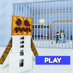 ❄️SNOW GOLEM'S PRISON RUN (OBBY!!)