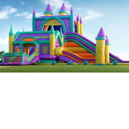 Bouncy Inflated Castle